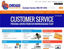 Tablet Screenshot of chicagopressmen.com